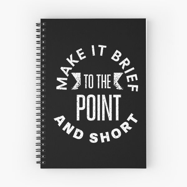 Item preview, Make It Brief To The Point And Short Statement designed and sold by delohill.