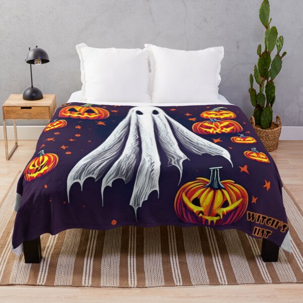 Item preview, TrickorTreat 2023 Series: Ghost Pumpkin Night designed and sold by WitchsHatStudio.