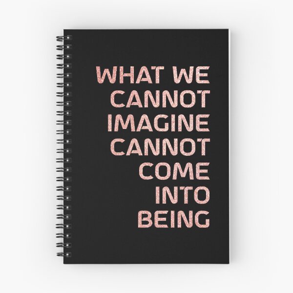 Item preview, Bell Hooks Quotes Imagine Quote Rose Glitter Pattern designed and sold by SchlossInspire.