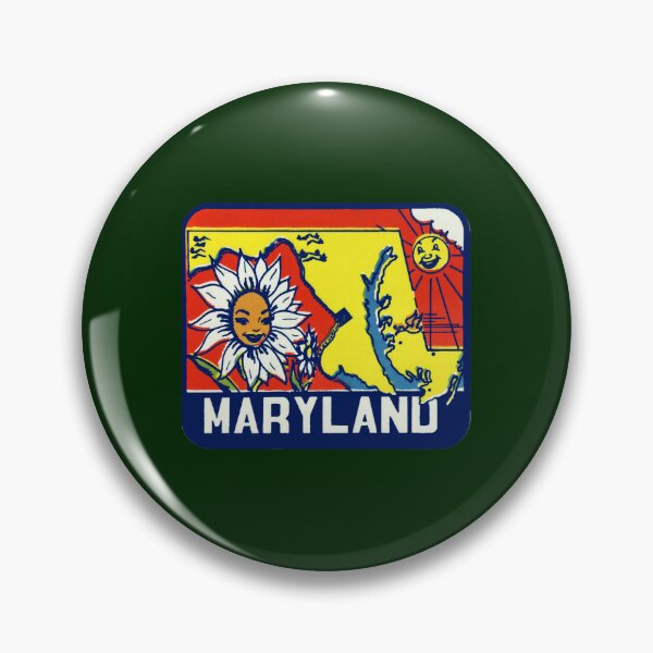 Item preview, Maryland MD State Vintage Travel Decal designed and sold by schowalterelean.