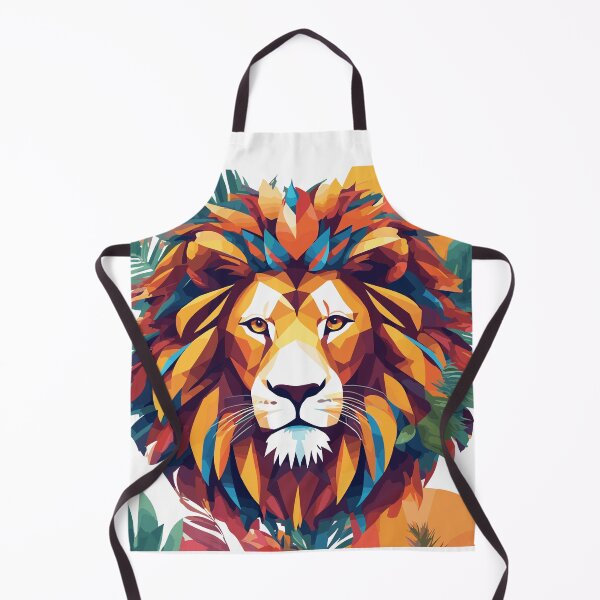 Item preview, afrobeat colorful lion  designed and sold by Five Seventy Five.
