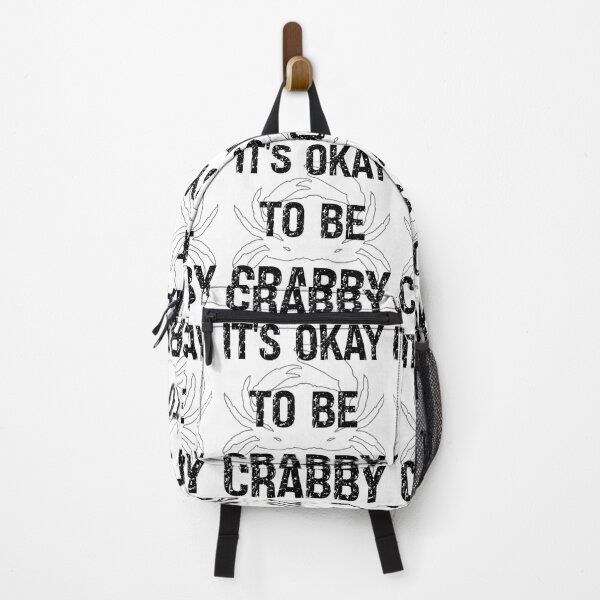 Item preview, It’s okay to be crabby designed and sold by TJHstudio.
