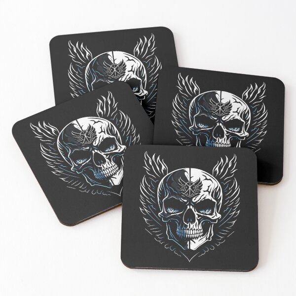 Item preview, Flaming skull  with Piercing Gaze designed and sold by NordicBadger.