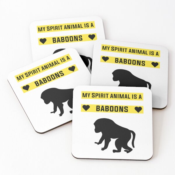 Item preview, My Spirit Animal Is Baboons 	 designed and sold by qvzaipsankh5.