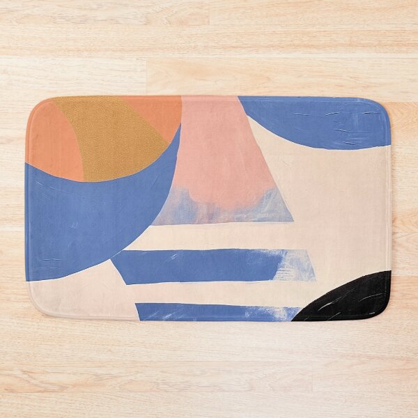 Item preview, Abstract Geometric Orbs Infused With Blush Pink Accents designed and sold by Lovegrass Prints.