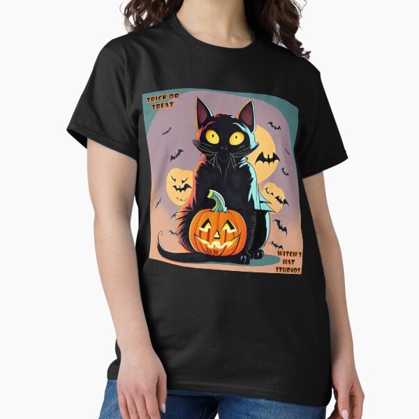 Item preview, Série TrickorTreat 2023 : Chat vampire designed and sold by WitchsHatStudio.