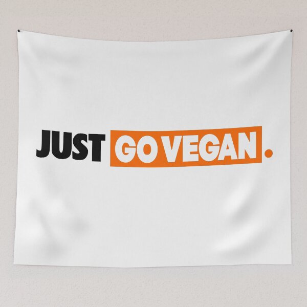 Item preview, Just go vegan - orange designed and sold by reIntegration.