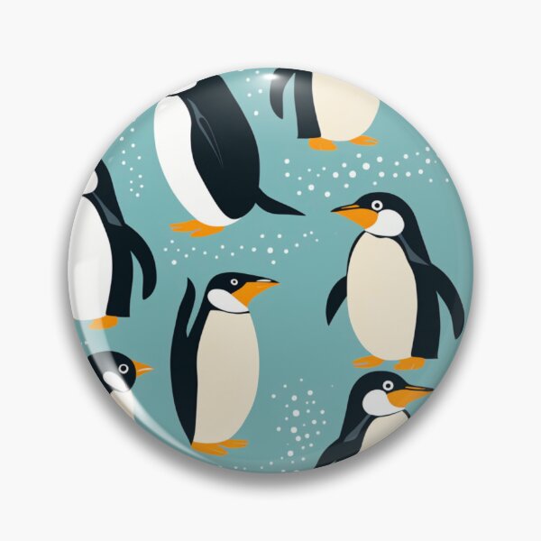 Item preview, Waddling penguins designed and sold by DiveIntoDesigns.