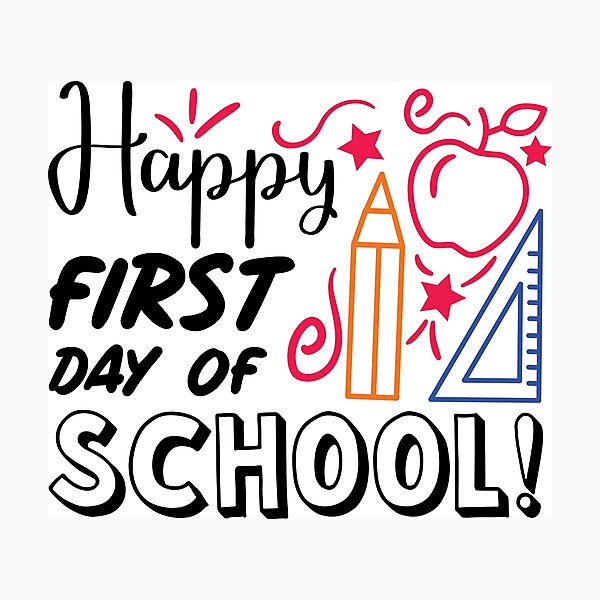 Item preview, Happy first day of school back to school happiness school year kickoff, designed and sold by DreamStore360.