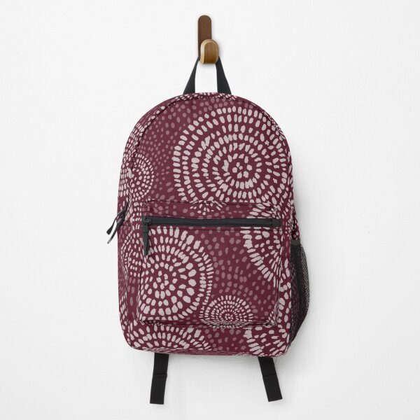 Item preview, Burgundy Swirling Brushstrokes Spirals Abstract Pattern designed and sold by Carlo-Atzei.