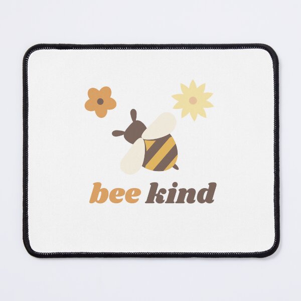 Item preview, Kind bee and some flowers minimalist image designed and sold by CleanDecor.