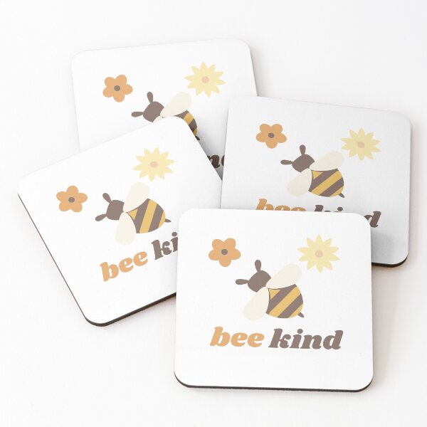 Item preview, Kind bee and some flowers minimalist image designed and sold by CleanDecor.