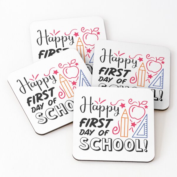 Item preview, Happy first day of school back to school happiness school year kickoff, designed and sold by DreamStore360.