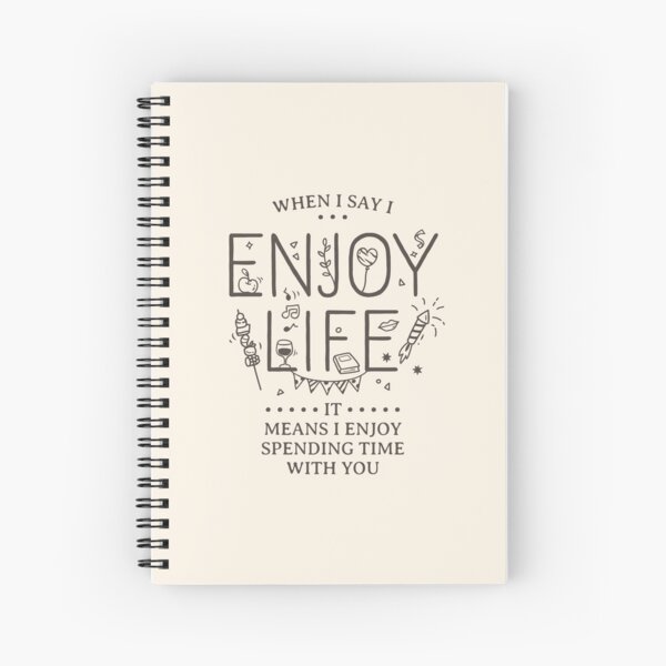 Item preview, I Enjoy Life Time You Positive designed and sold by Geek Updated.