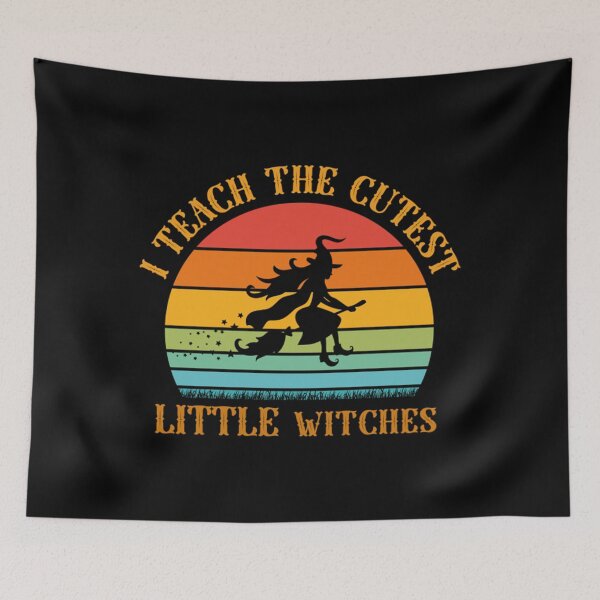 Item preview, I teach the cutest little Witches - Halloween Jokes designed and sold by lukecas.