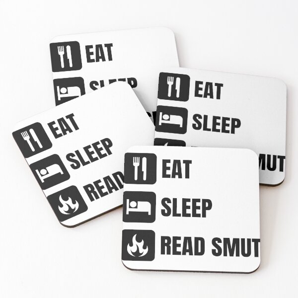 Item preview, Eat, Sleep, Read Smut designed and sold by GoofyLab.