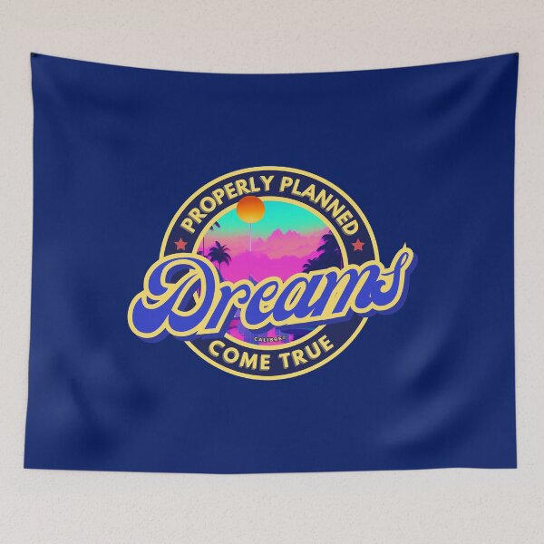 Item preview, Dreams Come True Colored Badge, Dreams quotes, Dream interpretation, 80s Vaporwave Lucid dreams, Dream meanings, Daydreams Lucid dreams meaning, Vivid dreams Pink Dream bible, Retro Synthwave Dreamer designed and sold by SwissCalibre.