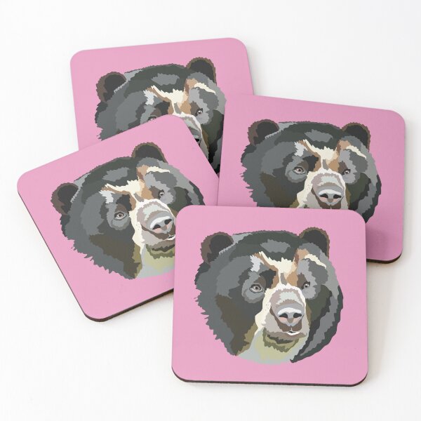 Item preview, A is for Andean Bear,Andean Bear – South American Wildlife Illustration designed and sold by PrettylittlepastelUk.