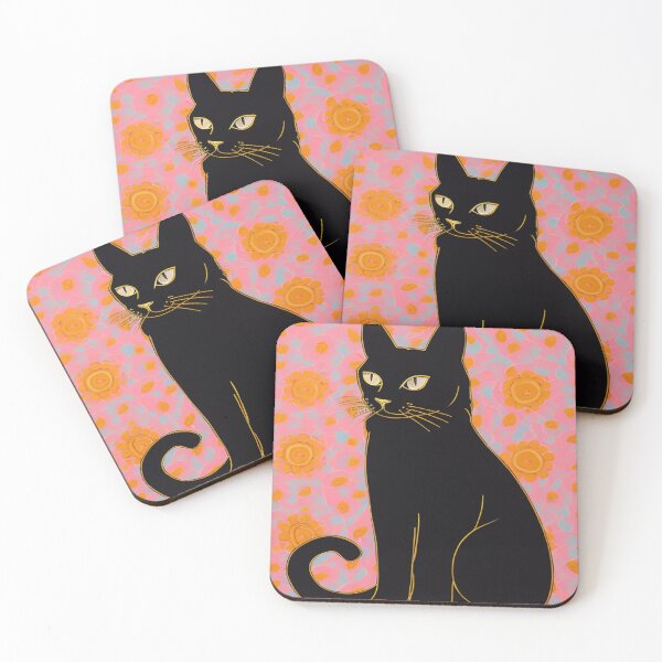 Item preview, Spooky Black Cat: Maximalist Halloween Mystique designed and sold by Lovegrass Prints.