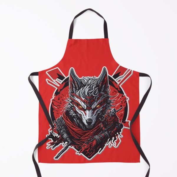 Item preview, samurai wolf designed and sold by Lion-ZG21.