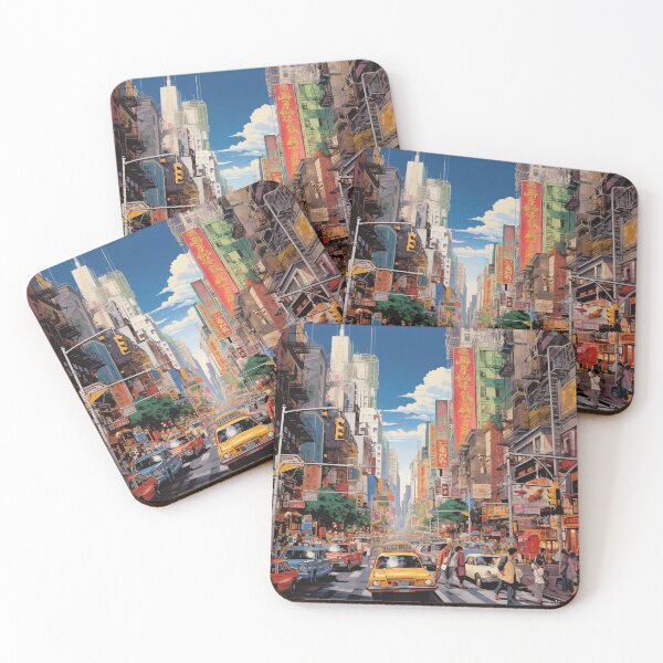 Item preview, The yellow taxi on the road alley china town digital arts designed and sold by EternityLoves.