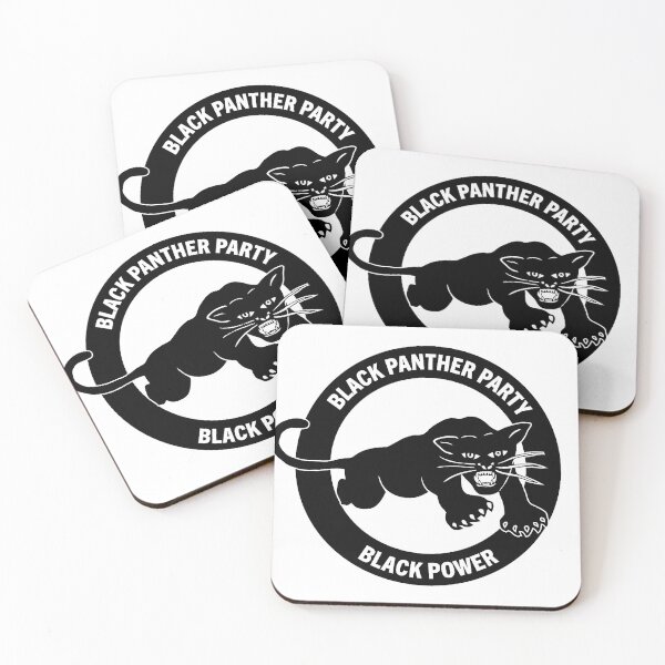 Artikelvorschau, Schwarzes Banther-Party-Symbol entworfen und verkauft von WavesOfSteel.