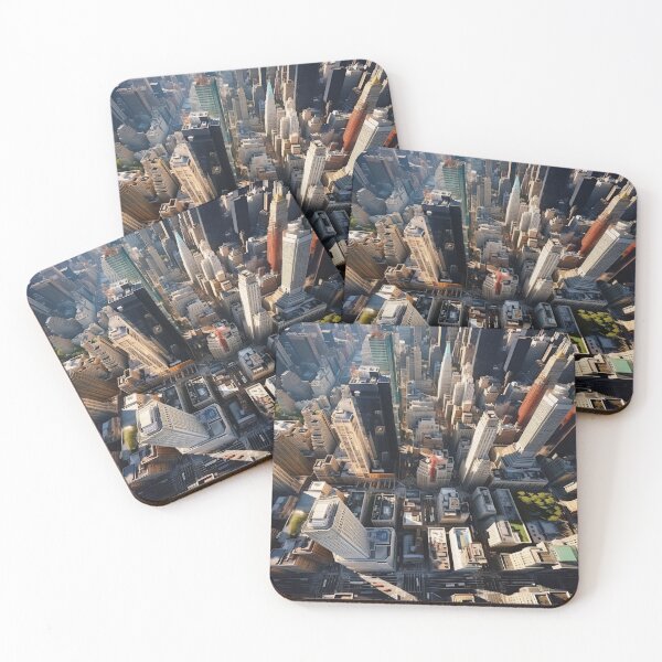 Item preview, The bird eye view of the CBD digital art designed and sold by EternityLoves.