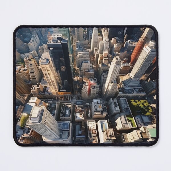Item preview, The bird eye view of the CBD digital art designed and sold by EternityLoves.