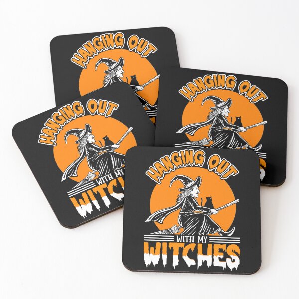 Item preview, Hanging Out With My Witches - Cool Gifts For Halloween by FanityPrints designed and sold by FanityPrints.