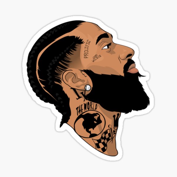 Nipsey Hussle Stickers for Sale