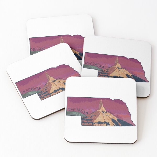 Item preview, Chimney Rock Nebraska Sticker designed and sold by CharpyCo.