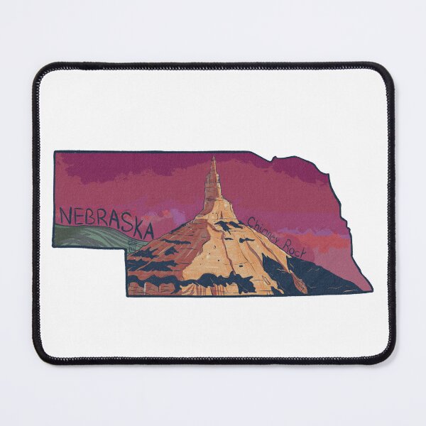 Item preview, Chimney Rock Nebraska Sticker designed and sold by CharpyCo.