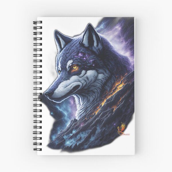Item preview, Great Lightning Wolf (White) designed and sold by AmaziaCo.