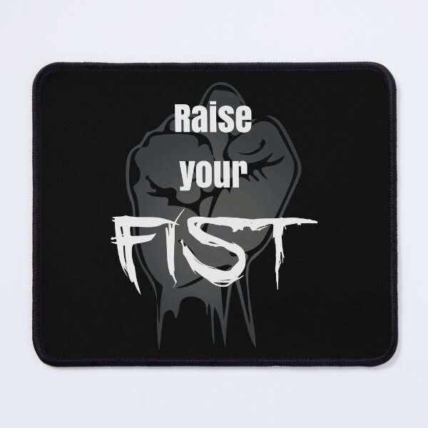 Item preview, Raise Your Fist White designed and sold by StayAwakeGrphx.