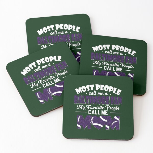 Item preview, Most People Call Me A Ravens Fan My Favorite People Call Me Mom Active  designed and sold by roxaneweber.
