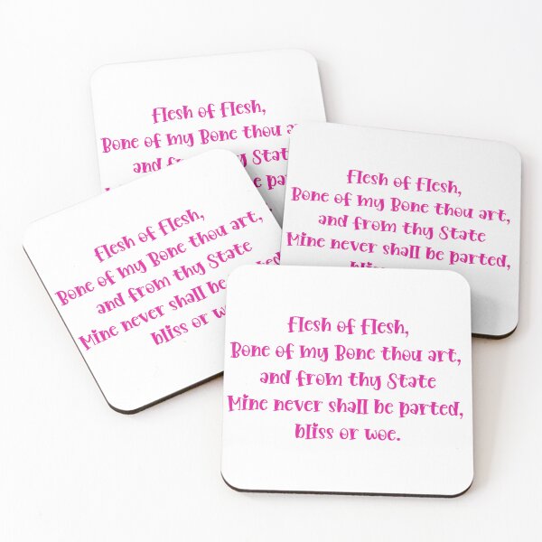 Item preview, Unyielding Unity: A John Milton Quote Design designed and sold by wordartistry.