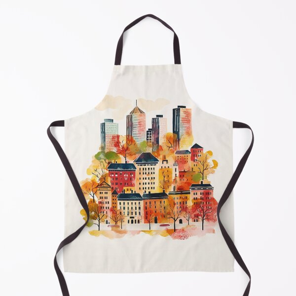 Item preview, Boston Autumn Aesthetic Vintage Architecture designed and sold by Lovegrass Prints.