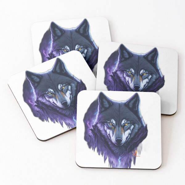 Item preview, Sinister Wolf (White) designed and sold by AmaziaCo.