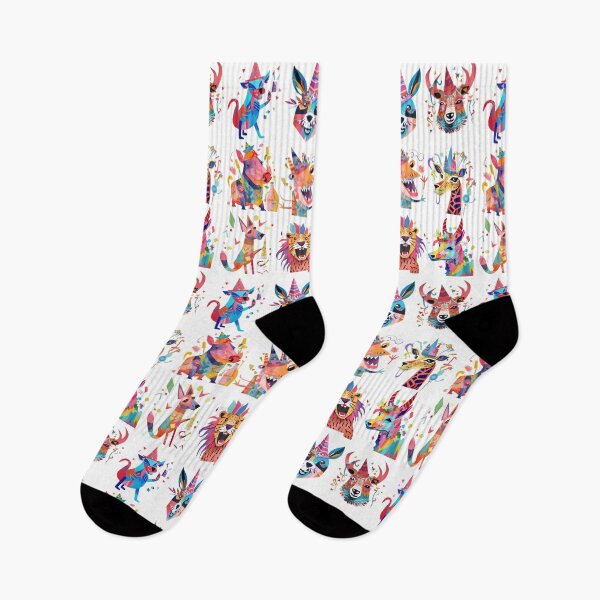 Item preview, Colorful and Lively Party Animal Cartoon Design-Essential T-shirt . designed and sold by PatriciaReyes.