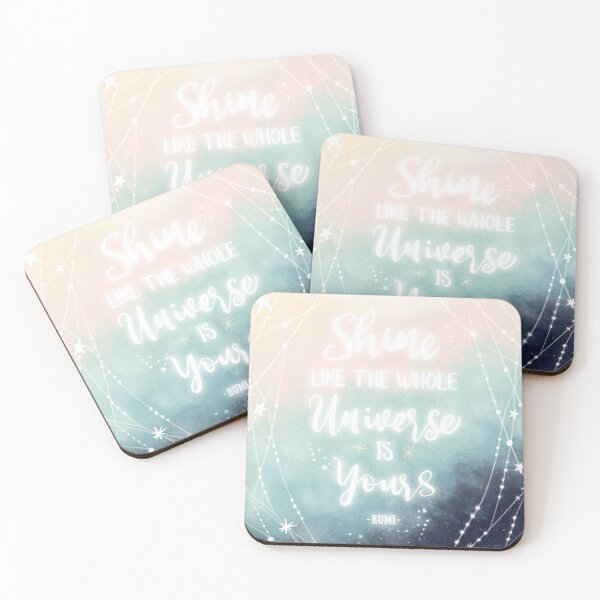 Item preview, Shine like the whole universe is yours - Rumi designed and sold by Miricle.