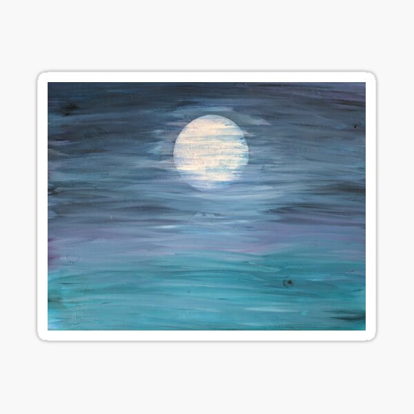 Item preview, Moon Scape designed and sold by SerenityBalance.