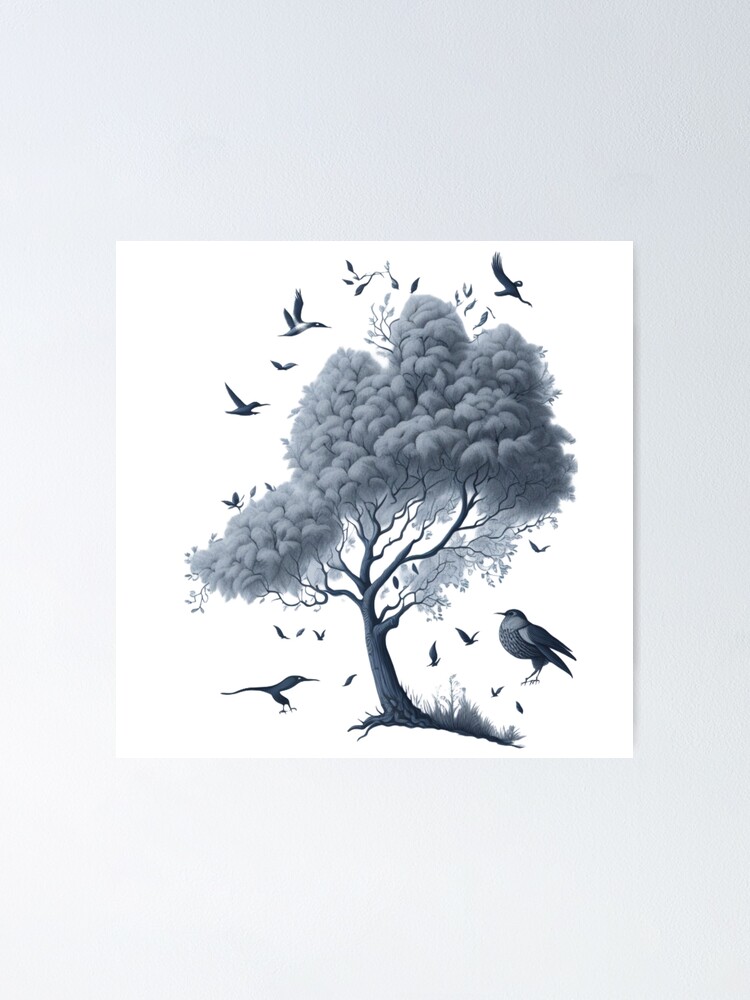 Drawing tree branches and cute birds | Pencil sketch | bird, pencil, tree |  How to draw tree branches and cute birds. Scenery drawing with pencil for  beginners | By Hihi PencilFacebook