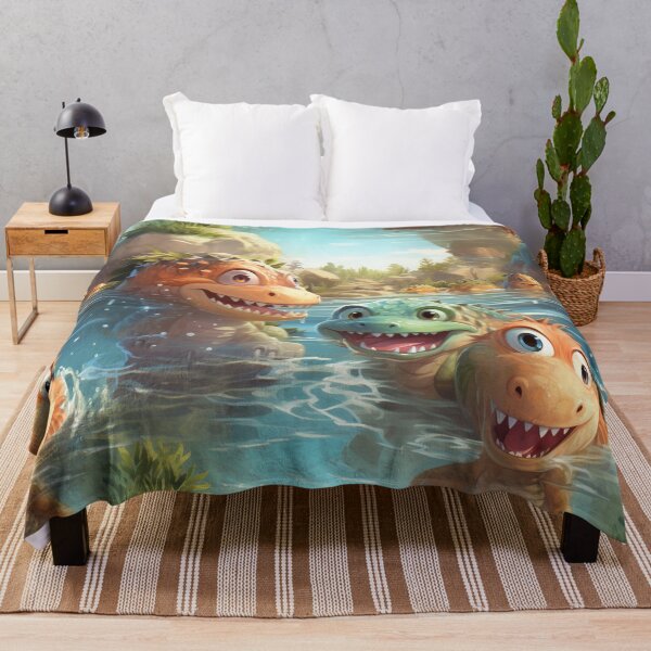 Item preview, Dino Dreams Come True Playful Dinosaur Illustrations designed and sold by pavenavach.