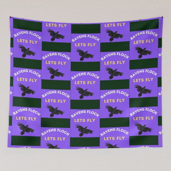 Item preview, Ravens Flock Lets Fly  designed and sold by roxaneweber.