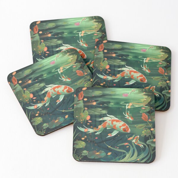 Item preview, koi fish designed and sold by Xv-design.