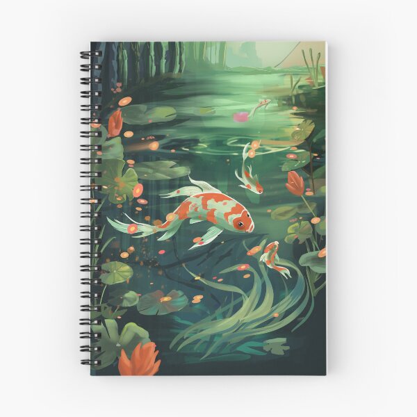 Item preview, koi fish designed and sold by Xv-design.