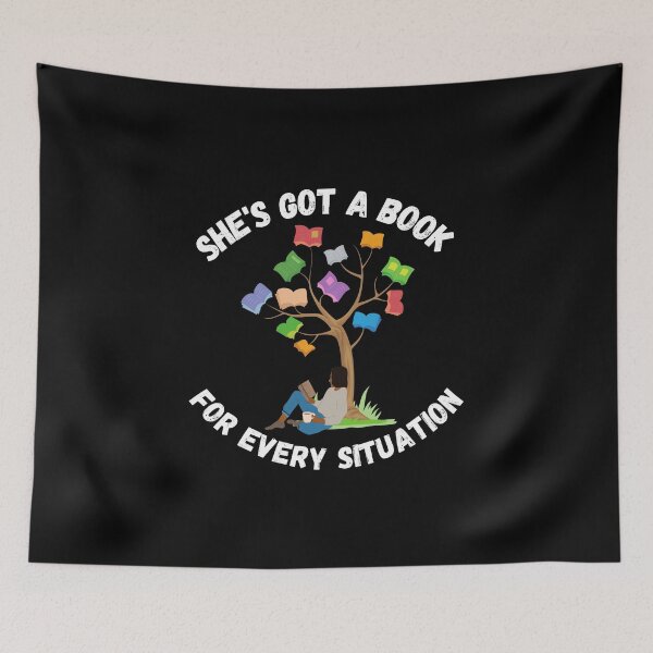 Item preview, she's got a book for every situation designed and sold by itsgg42.