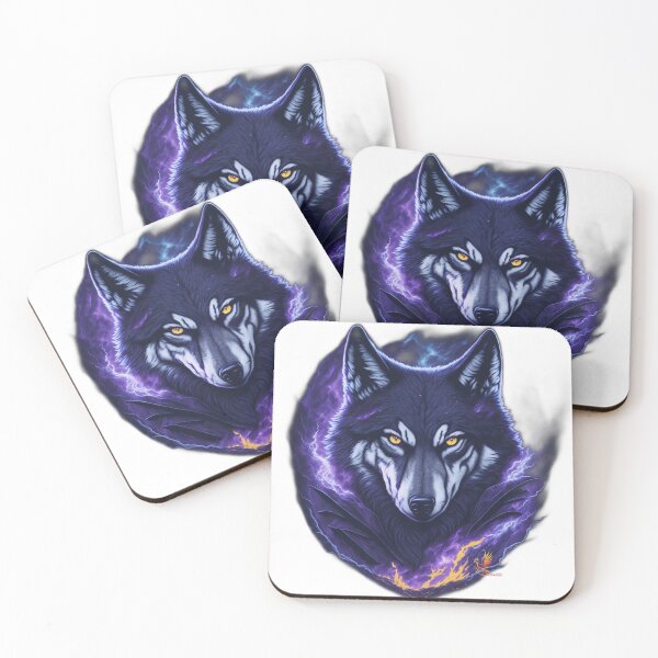 Item preview, Evil Genius Wolf (White) designed and sold by AmaziaCo.