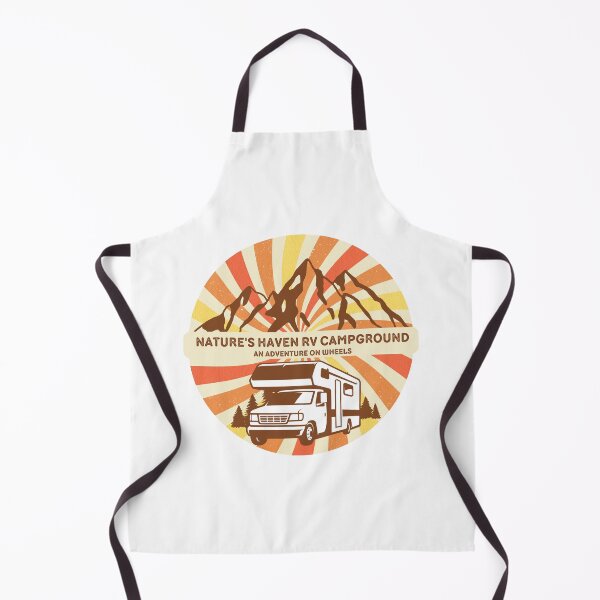 Item preview, 70s Vintage RV Camping Graphic Print designed and sold by LittleCabinLife.