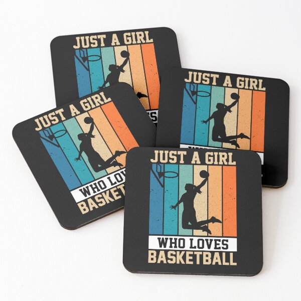 Item preview, Just A Girl Who Loves Basketball designed and sold by LuxindaSwirl.